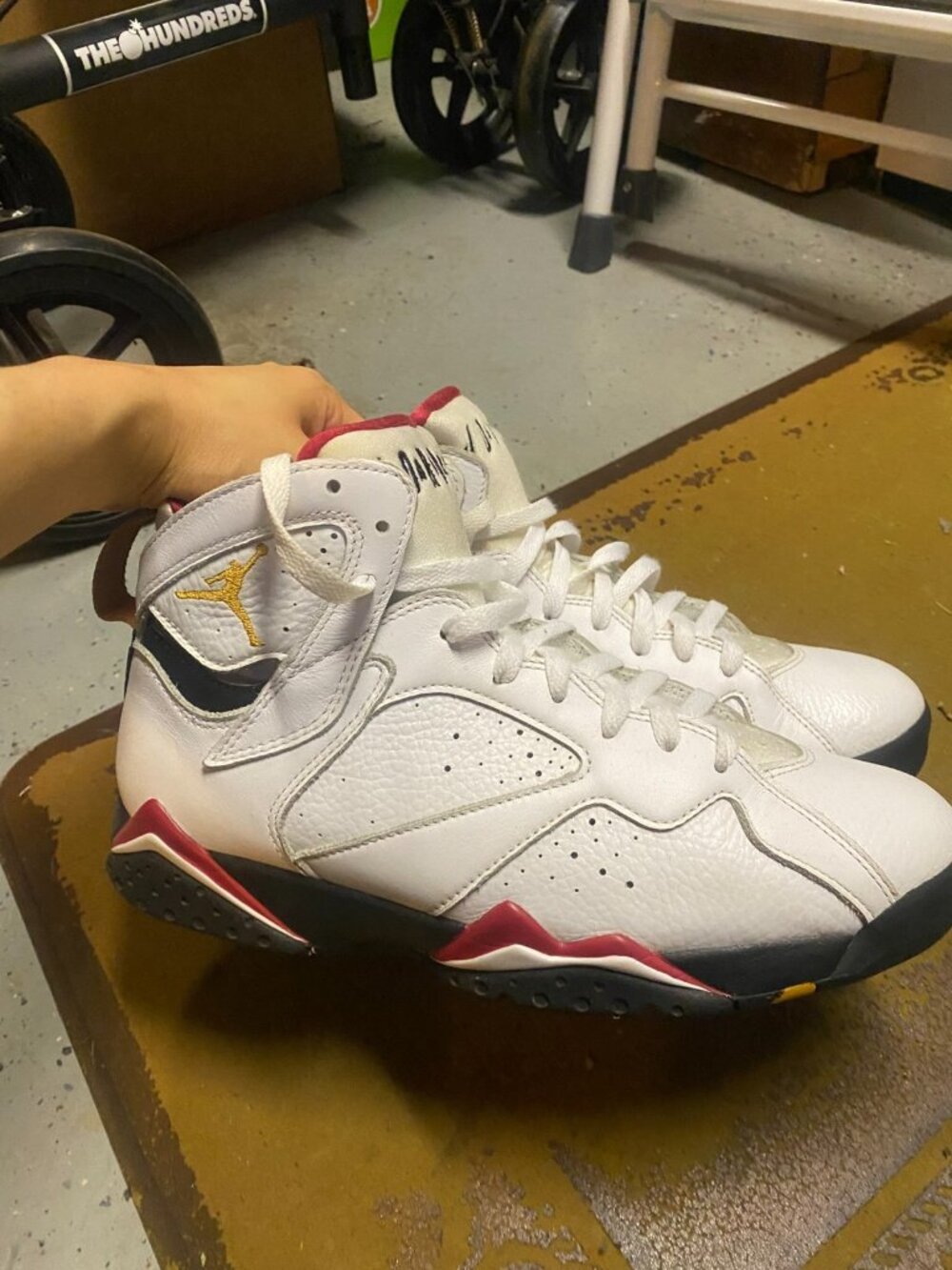 Size 8.5 - Jordan 7 Cardinal 2022